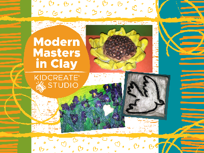 Modern Masters in Clay Homeschool Weekly Class (5-12 Years)