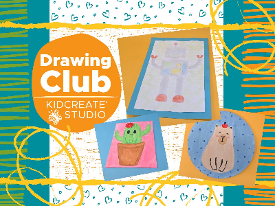 Drawing Club Weekly Class (4-7 Years)
