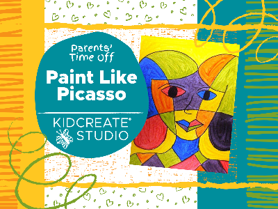Kidcreate Studio - Eden Prairie. Parent's Time Off - Paint Like Picasso (3-9 Years)