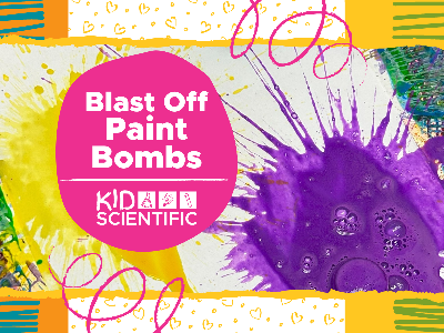 WELCOME WEEK - 50% OFF! Blast Off Paint Bombs Workshop (3-6 Years)