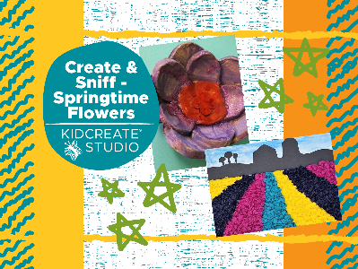 Create & Sniff-Springtime Flowers Workshop (4-12 Years)